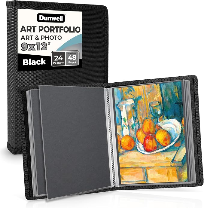Dunwell 9x12 Art Portfolio Binder, Portfolio Binder by Dunwell