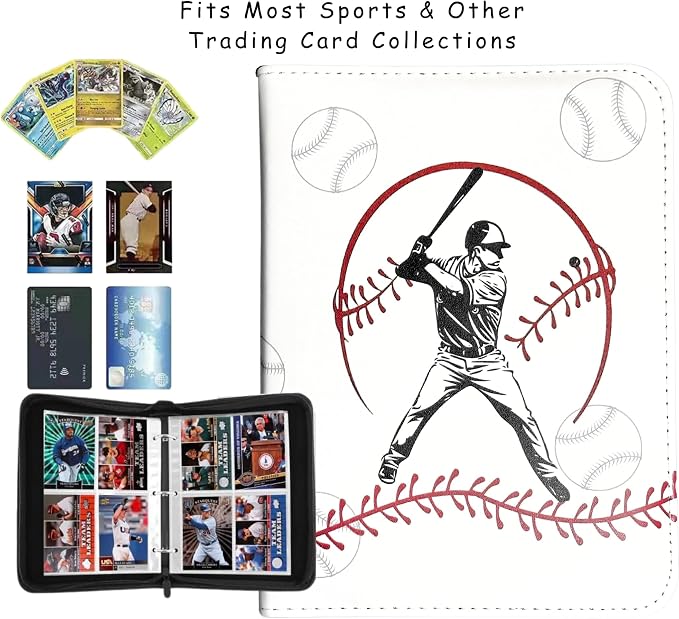 Baseball Card Binder, Trading Card Album - Image 4