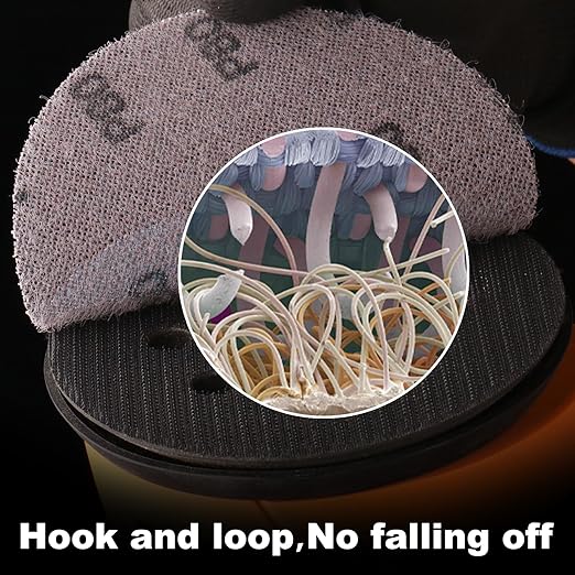 5 inch Sanding Discs 100 grit Mesh Disc Ceramic Abrasive Sandpaper Hook and Loop Orbital Sander Pads for Coating Removal,Body Repair, Auto Sanding 30 PCS
