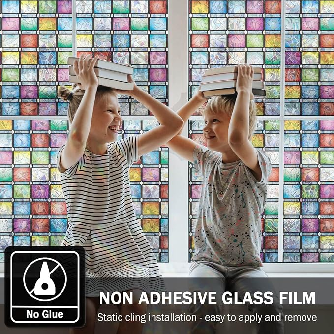 Rainbow Window Tint, Decorative Stickers - Image 3