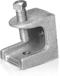 OhLectric Beam C Clamp - Malleable Iron - Zinc Plated Beam Clamp - Features 7/8" Jaw Opening - 1/2”-13 Set Screw Size And 300 lbs Max Load - Safety Beam Clamp - Supports 3/8”-16 Rods - OL-47761