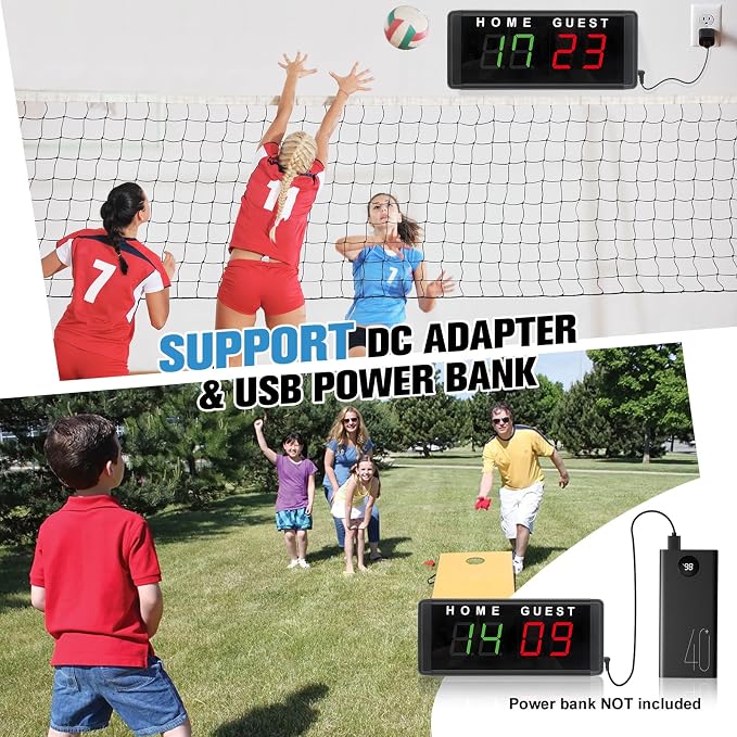 Samshow LED Electronic Scoreboard Digital Score Keeper - Image 4