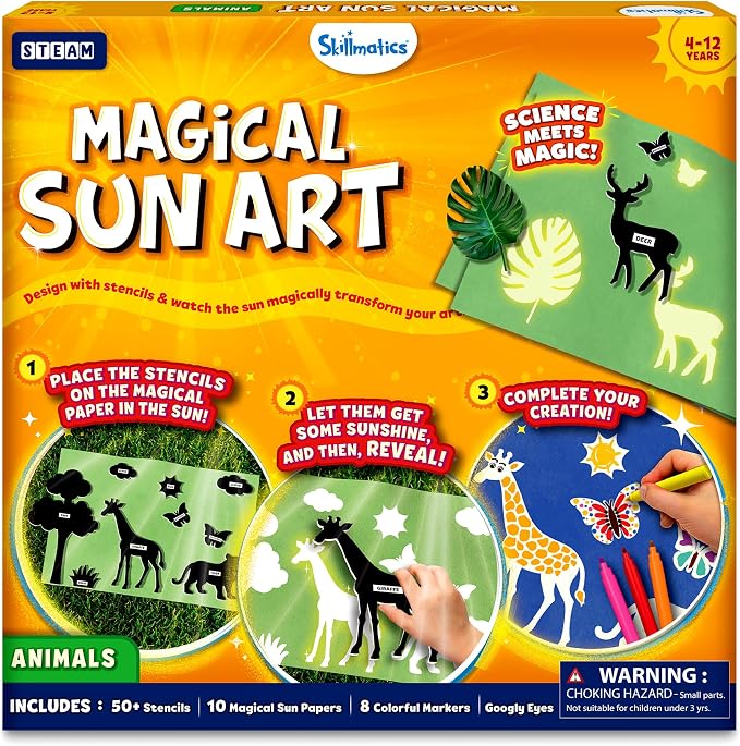 Skillmatics Sun Paper Art Kit by Skillmatics
