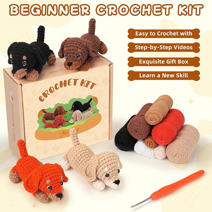 Crochet Kit for Beginners Adults - Image 6