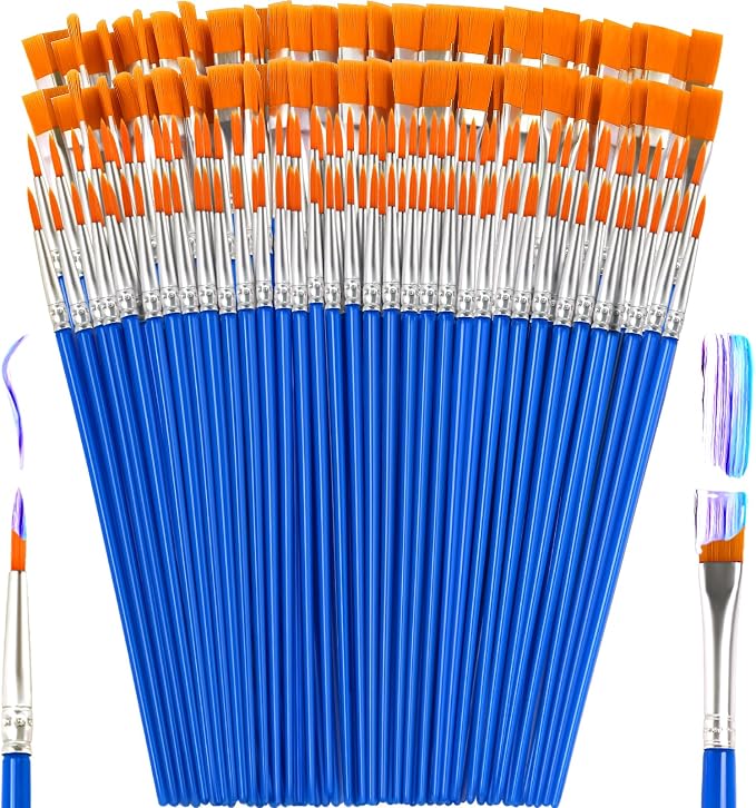 Small Paint Brushes Bulk by ZRLEI