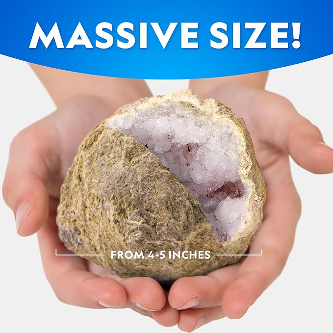 National Geographic Gigantic Geode Kit – Break Open a Huge Geode - Image 3