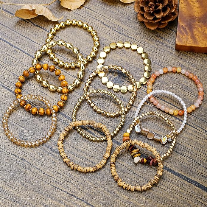 Friendship Bracelets Boho Stackable Bracelets - Image 4