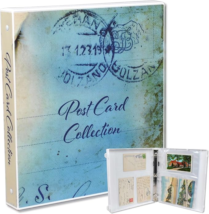 UniKeep Postcard Collector Storage Case by UniKeep