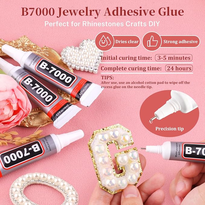 13000Pcs Flatback Pearls for Crafting, Bedazzling Bead for DIY Crafts Clothing - Image 4