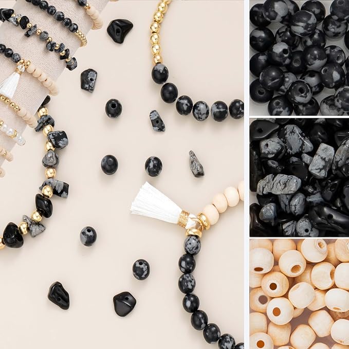 Xylise Jewelry Making Supplies Kit Natural Stone Beads - Image 4