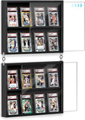 Emfogo Card Display Case, 2 Pack Trading Card Display by Emfogo