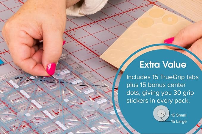 TrueCut TrueGrips Non-Slip Ruler Grips - Image 5