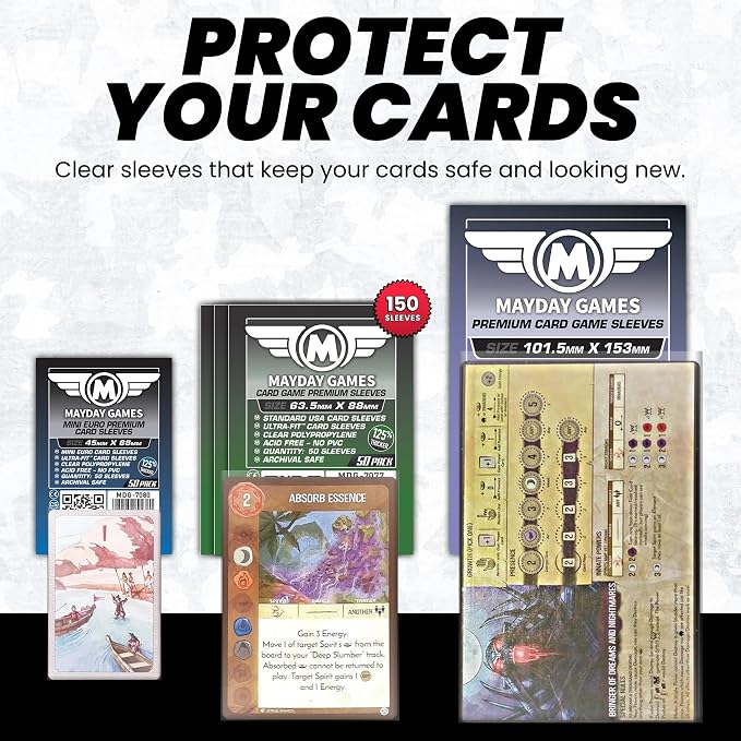 Mayday Games Spirit Island -Premium Compatible Card Sleeve Bundle - Image 3