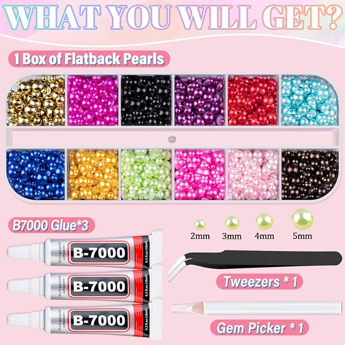 Flatback Pearls for Crafting - Image 2