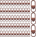 KJML DIY Keychain clip 60pcs Swivel Snap Lobster Claw Keychain Clasps Lanyard by KJMLDIY