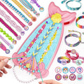 Euclidean Cube 2-in-1 Friendship Bracelet Making Kit, Arts and Crafts by EuclideanCube