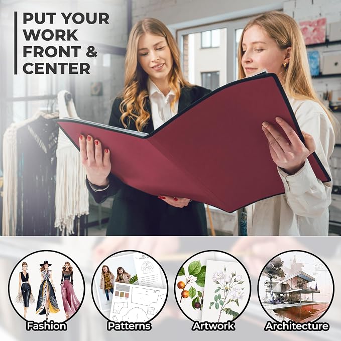 Dunwell 12x18 Art Portfolio Binder - Image 4