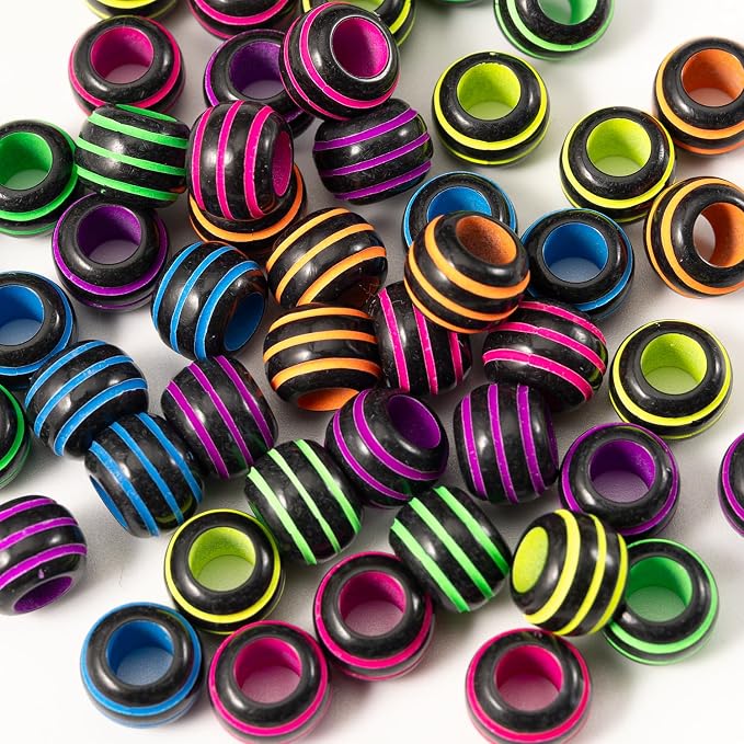 1000Pcs Acrylic Kandi Pony Beads Bulk - Image 3