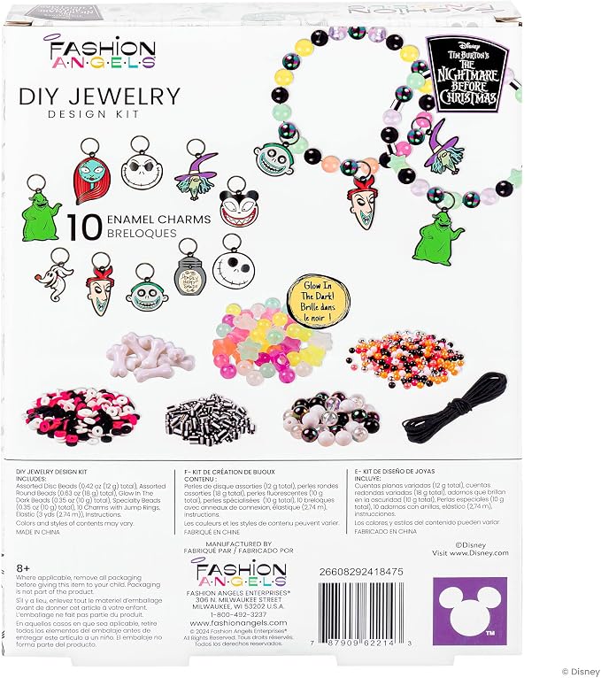 Fashion Angels Disney The Nightmare Before Christmas Jewelry Kit | Includes - Image 3