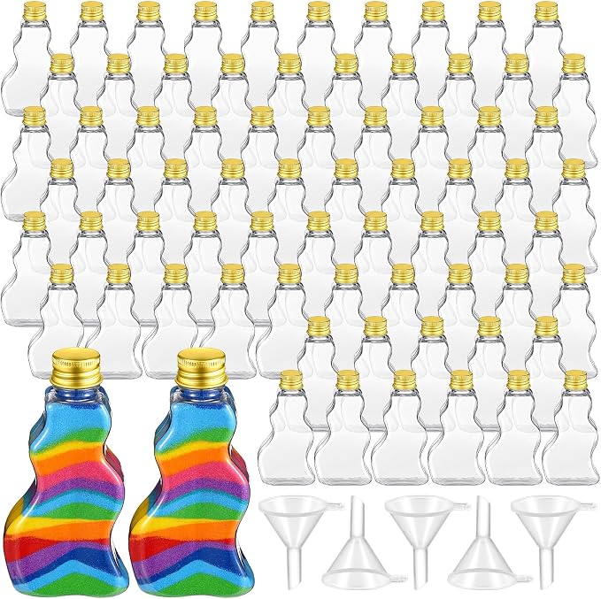 Nuenen 50 Pcs Sand Art Bottles Bulk by Nuenen