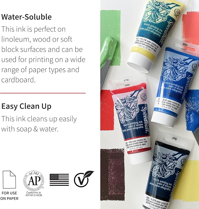 Speedball Art Products Company Water Soluble Block Ink - Image 2