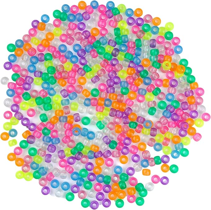 NikkiGuo 1000pcs Pony Beads, Kandi Beads - Image 3