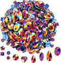 1000 Pcs Crystal AB Colorful Jewels Gems by KDCQAH