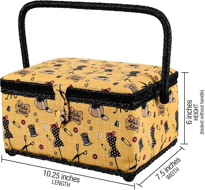SINGER Sewing Basket with Sewing Kit Accessories - Image 5