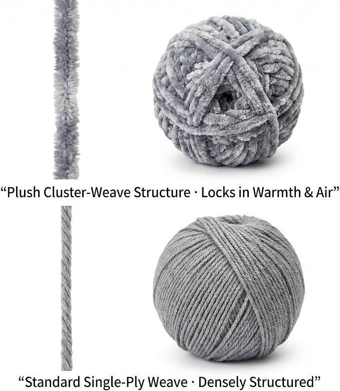 HOUSE CREATIVITY Chenille Crochet Kit - Image 4