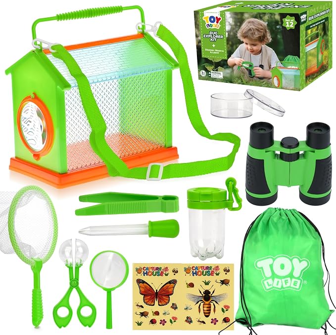TOY Life Bug Catcher for Kids, Bug Catching Kit Kids Explorer Kit by TOYLife