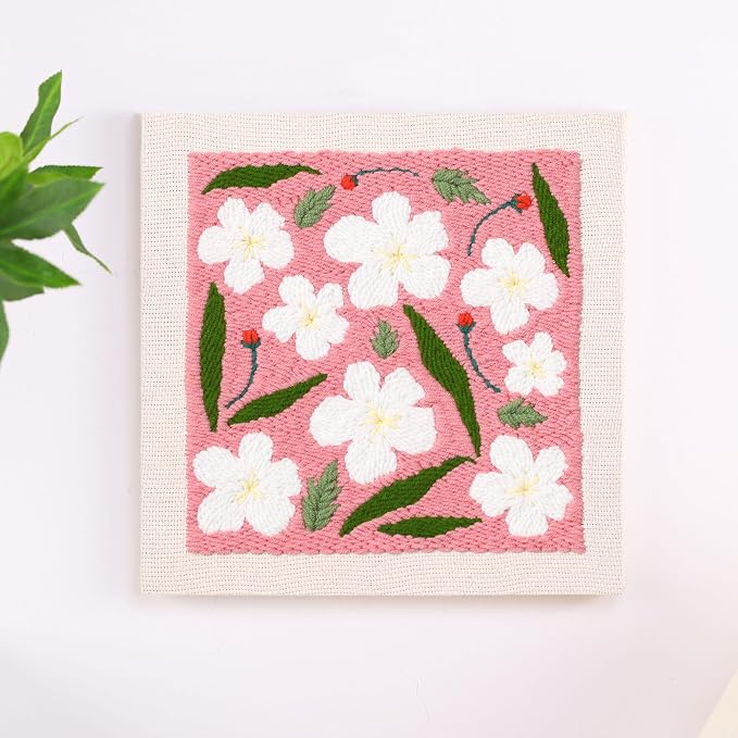 Embroidery Punch Needle kit Frame, Embroidery Starter Kits by Unknown
