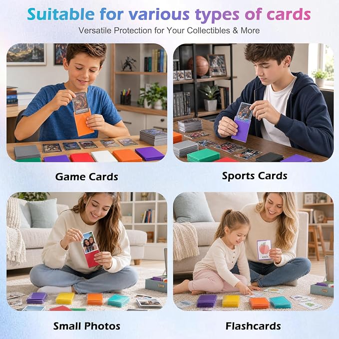 1000 Count Card Sleeves Toploaders - Image 6