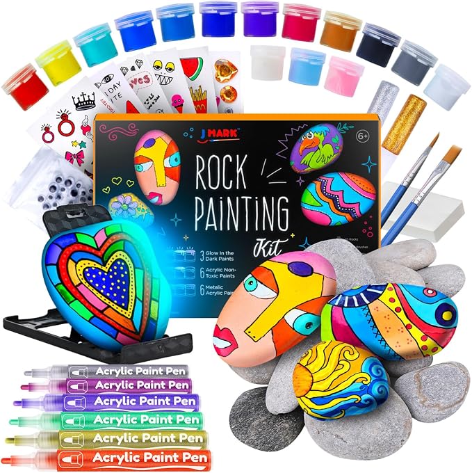 J MARK Premium Rock Painting Kit by JMark