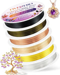 FIVEIZERO 6 Rolls Colored Copper Wire by FIVEIZERO