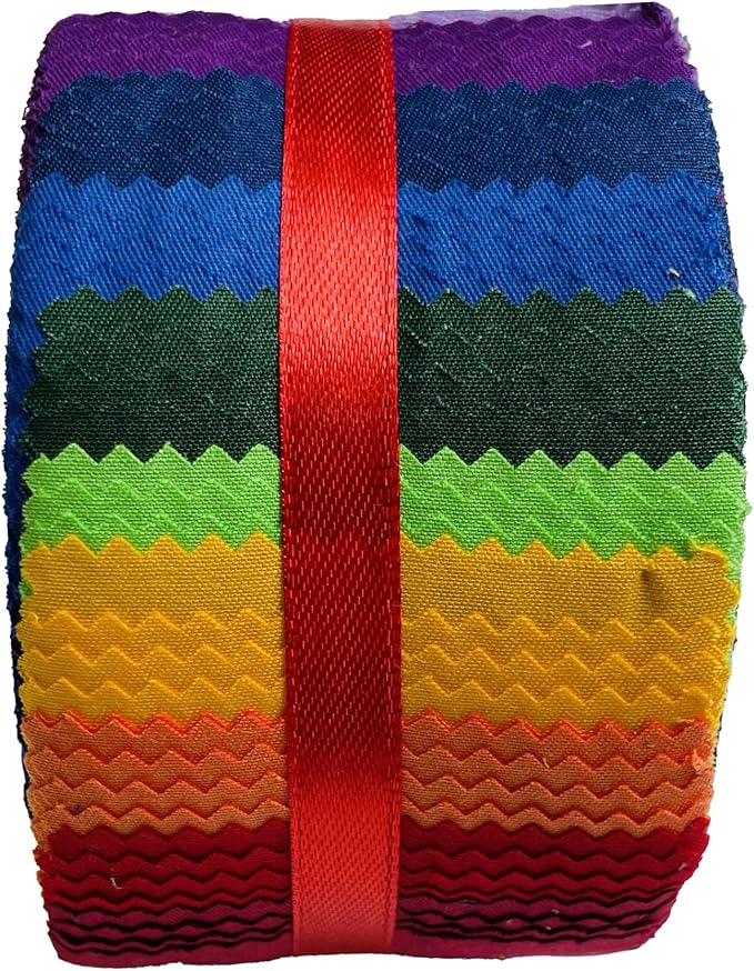 40 Strip Jelly Roll Fabric Strips - Image 4