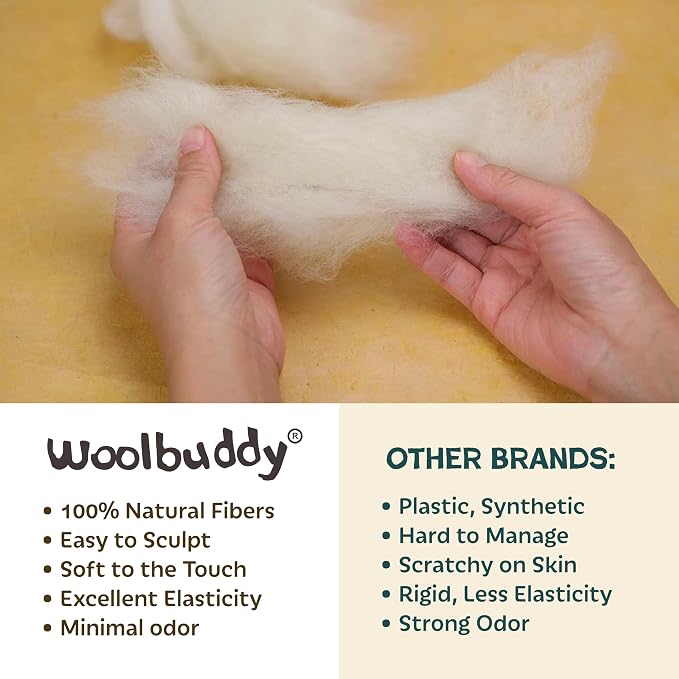Woolbuddy Needle Felting Kit – Dinosaur DIY Craft Kit - Image 4