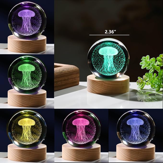 3D Jellyfish Gifts for Women - Image 3