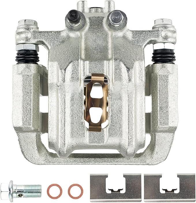 Torchbeam Rear left Driver Side Brake Caliper for Honda Acura model for 2007-2016 CR-V, 2013-2018 RDX, 2012-2015 Crosstour, Disc Brake Caliper Assembly with Bracket Replace #19B6886