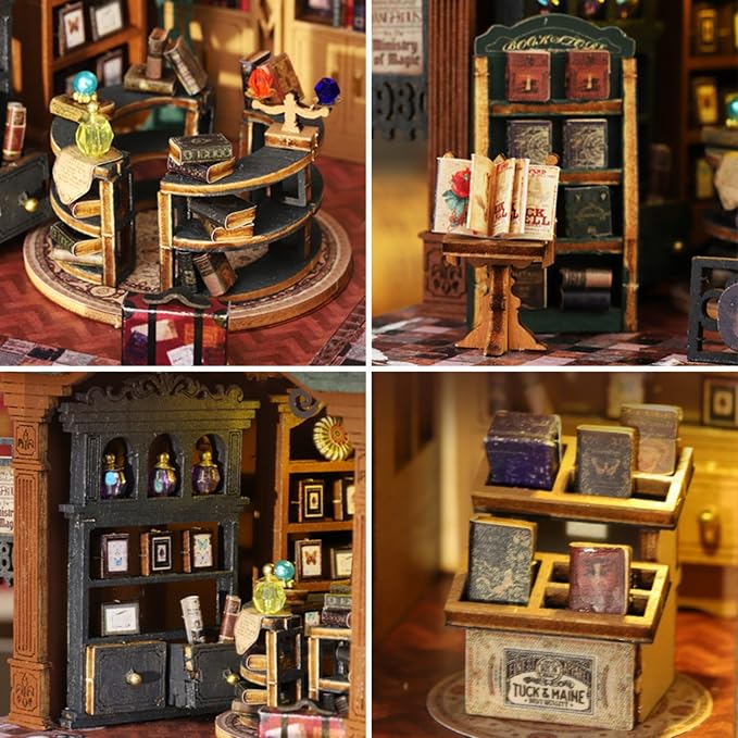 OZJAY Miniature House Kit, Mini House Building Kit - Image 7