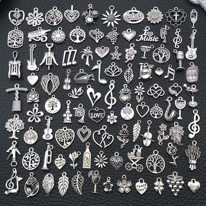Jewelry Making Charms Pendants for Bracelet Bulk lot Necklace Earrings Keychain - Image 3