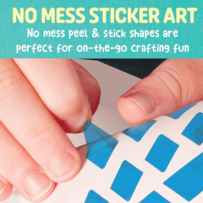 Creativity for Kids Sticker Sun Catchers Mini Craft Kit: Create 2 Suncatchers - Image 4