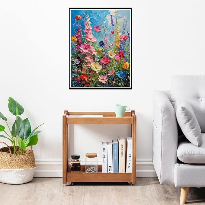 Ausanrl Wild Flowers Square Diamond Painting Kits - Image 2