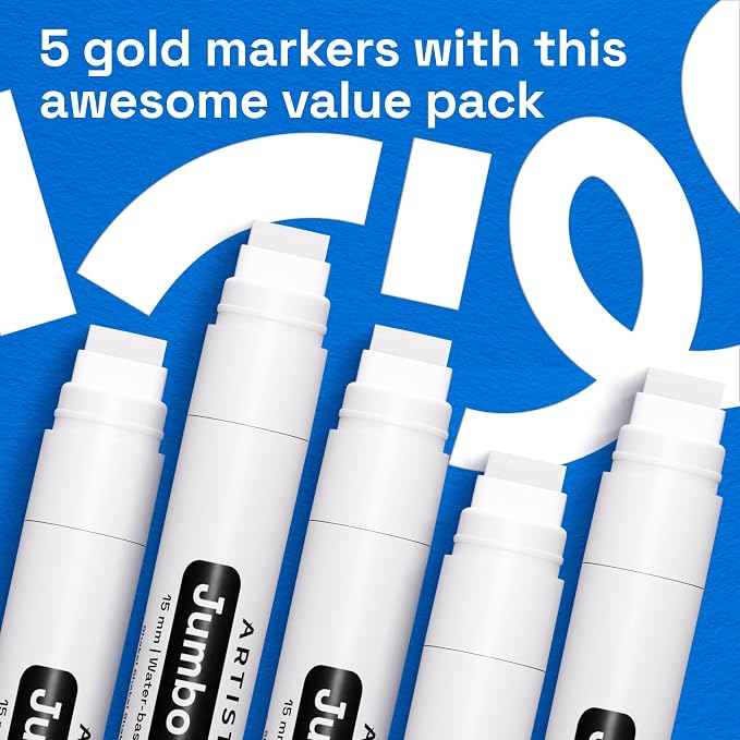 ARTISTRO 5 White Paint Pen for Rock, Painting - Image 6