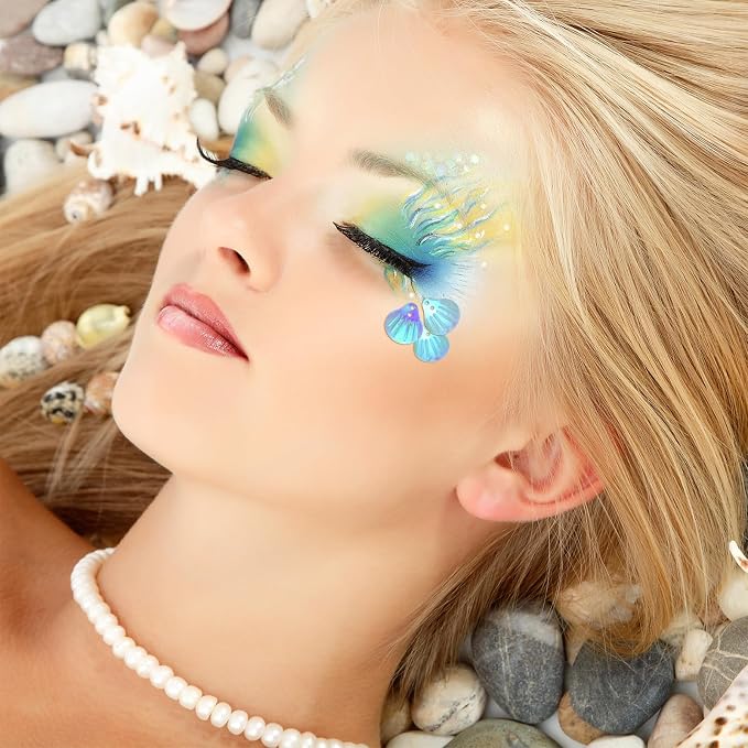 M METERXITY 600-Pack Seashell Sequins, 50g Shell Shape Loose Sequins - Image 4