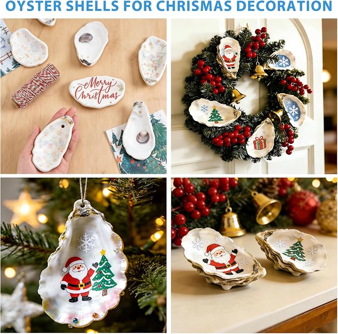 20Pcs Oyster Shells for Crafts 2"-3" Natural Oyster Shells for DIY Crafting - Image 7