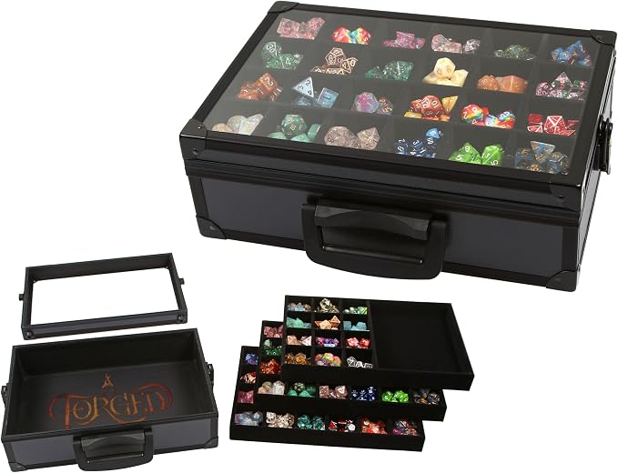 Forged Dice Co. Dice Display Case and Rolling Tray by ForgedDice