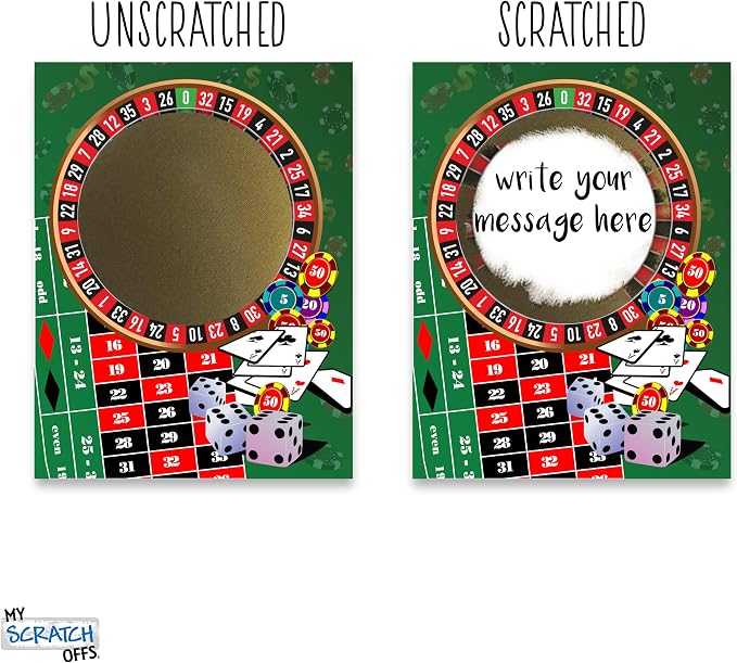 Make Your Own DIY Scratch Off ScratchNotes 20 Pack 3x4 Note Cards & Stickers - Image 4