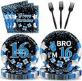Qyeahkj 100 Pcs 16th Birthday Decorations by Qyeahkj