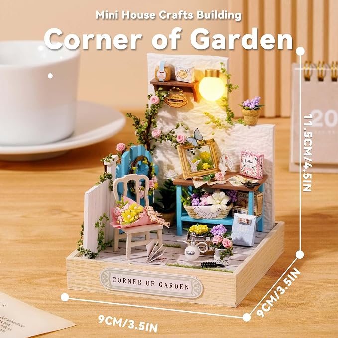 Flever Dollhouse Miniature DIY House Kit Creative Room - Image 8