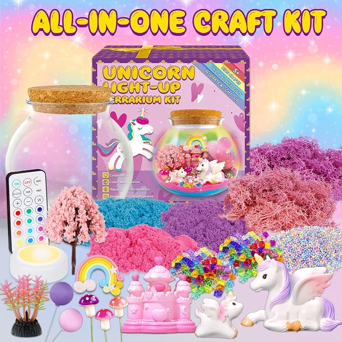 7july Unicorn Terrarium Crafts Kit - Image 4